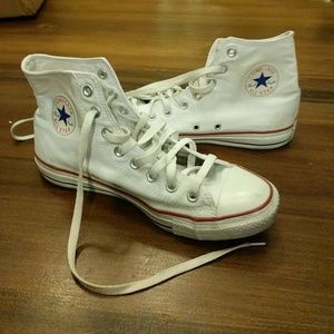 COPY - White converse high tops